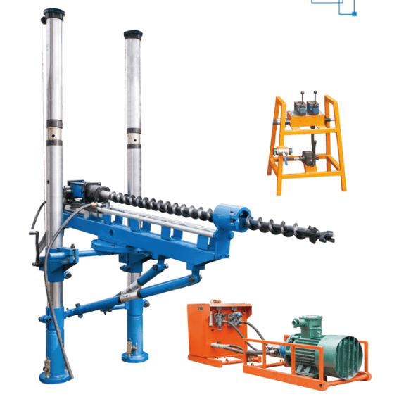 石家莊氣動架柱式鉆機廠家現貨供應，發貨打鉆速度先人一步